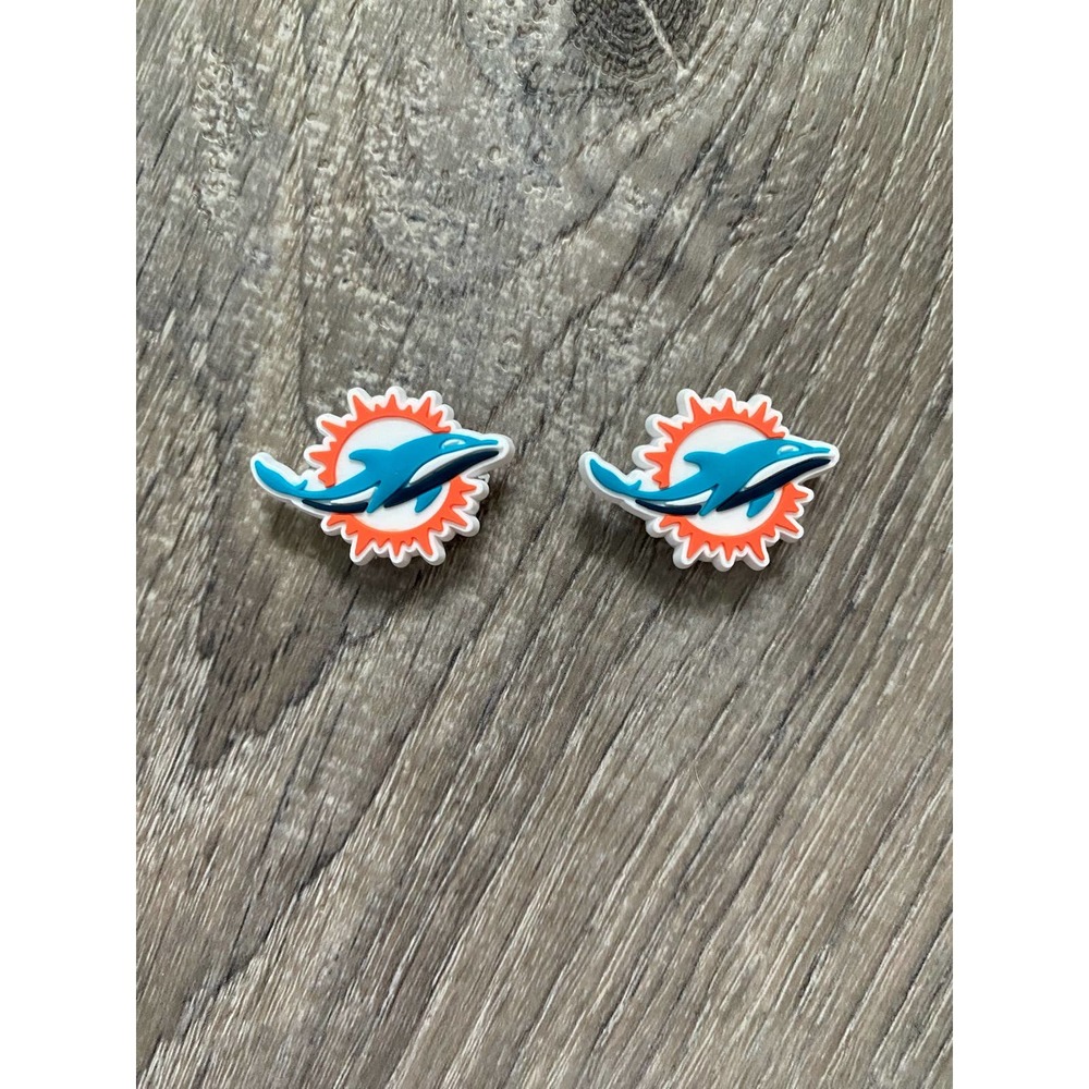 Miami Dolphins NFL Shoe Charms